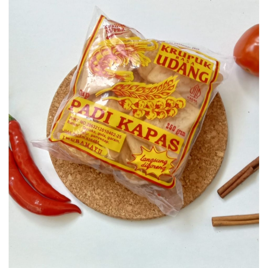 

Kerupuk Udang Padi Kapas Oleh-Oleh khas Indramayu