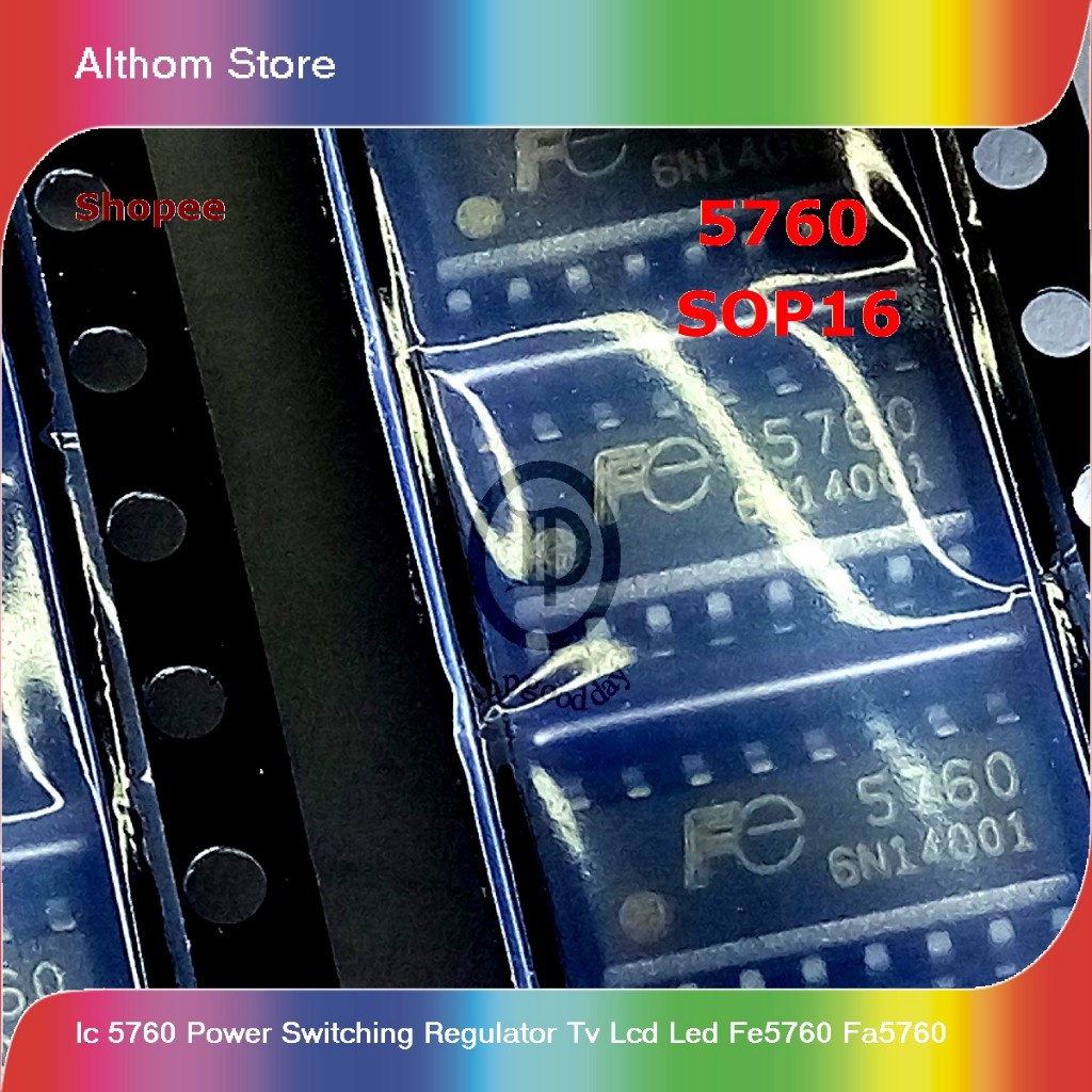ic 5760 power switching regulator tv lcd led fe5760 fa5760