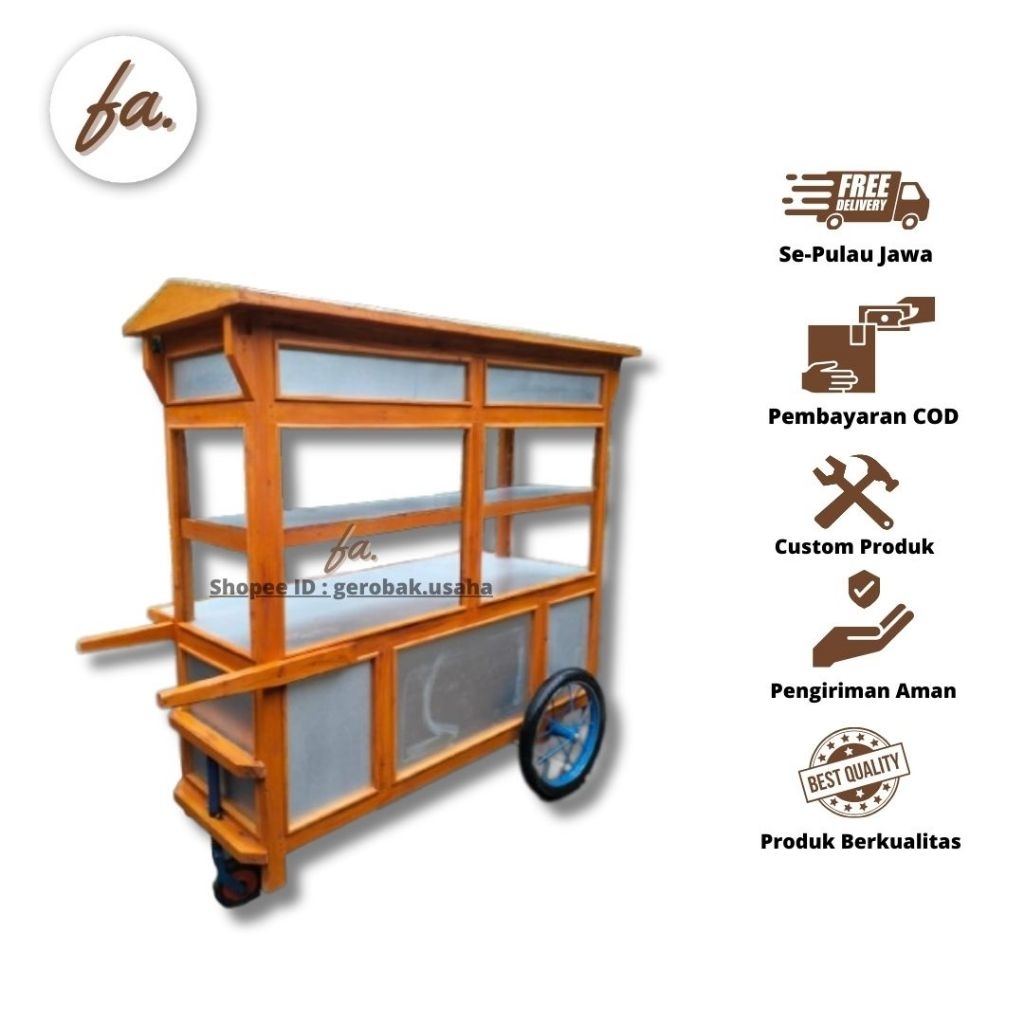 Gerobak Martabak gerobak gorengan geeobak lalapan