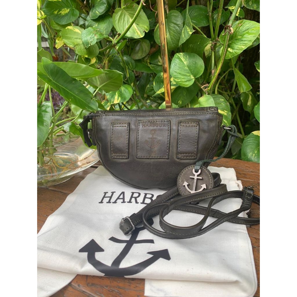 Harbour 2nd Clutch/Sling/WB with stude Olive Green