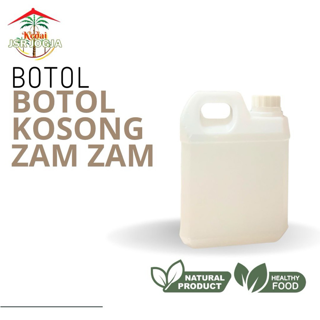 

Bekas Botol Air Zam Zam Kemasan 1 L