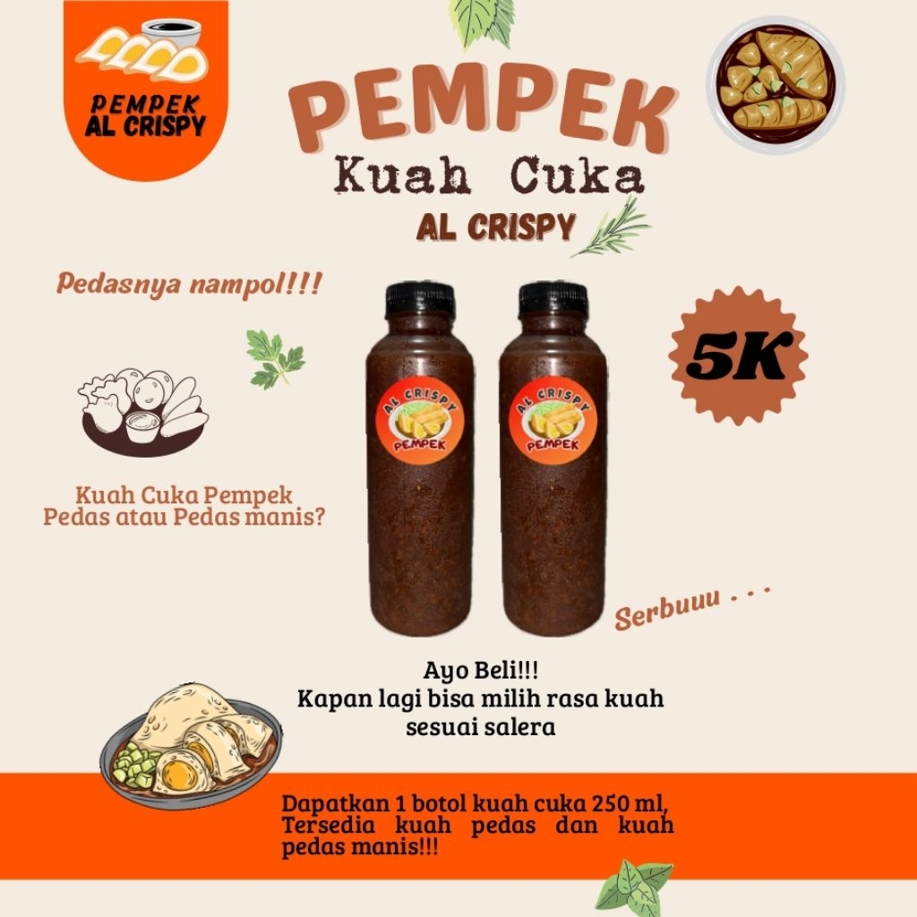 

Kuah cuko gula aren asli Bengkulu 250 ml