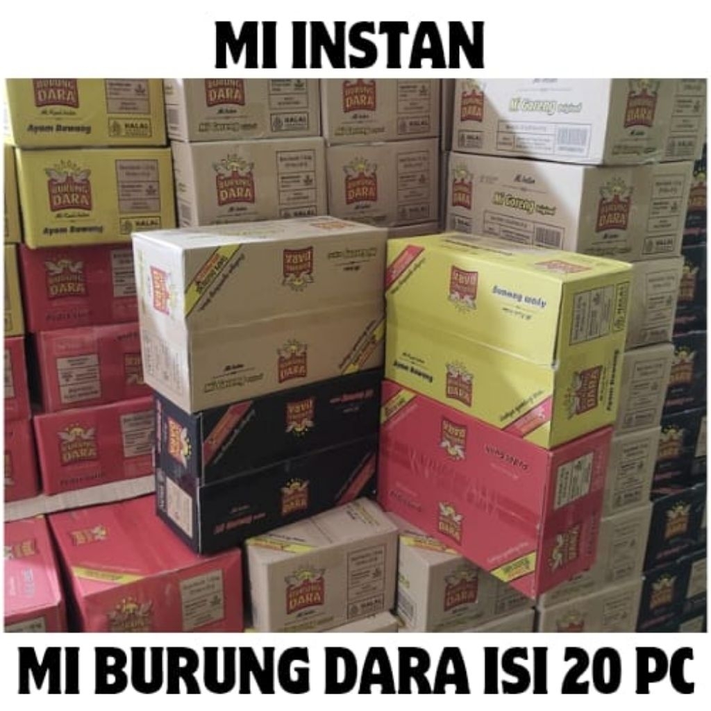 

MIE INSTAN BURUNG DARA ALL VARIAN RASA