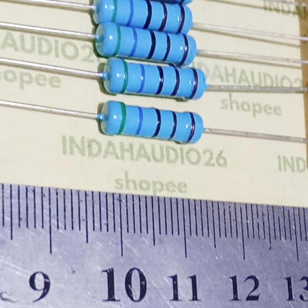 metal film 5K6  2W 1% resistor 5,6k  2 watt  5,6  kilo ohm 2 w 2watt 1 persen 5.6k 2w  5k6