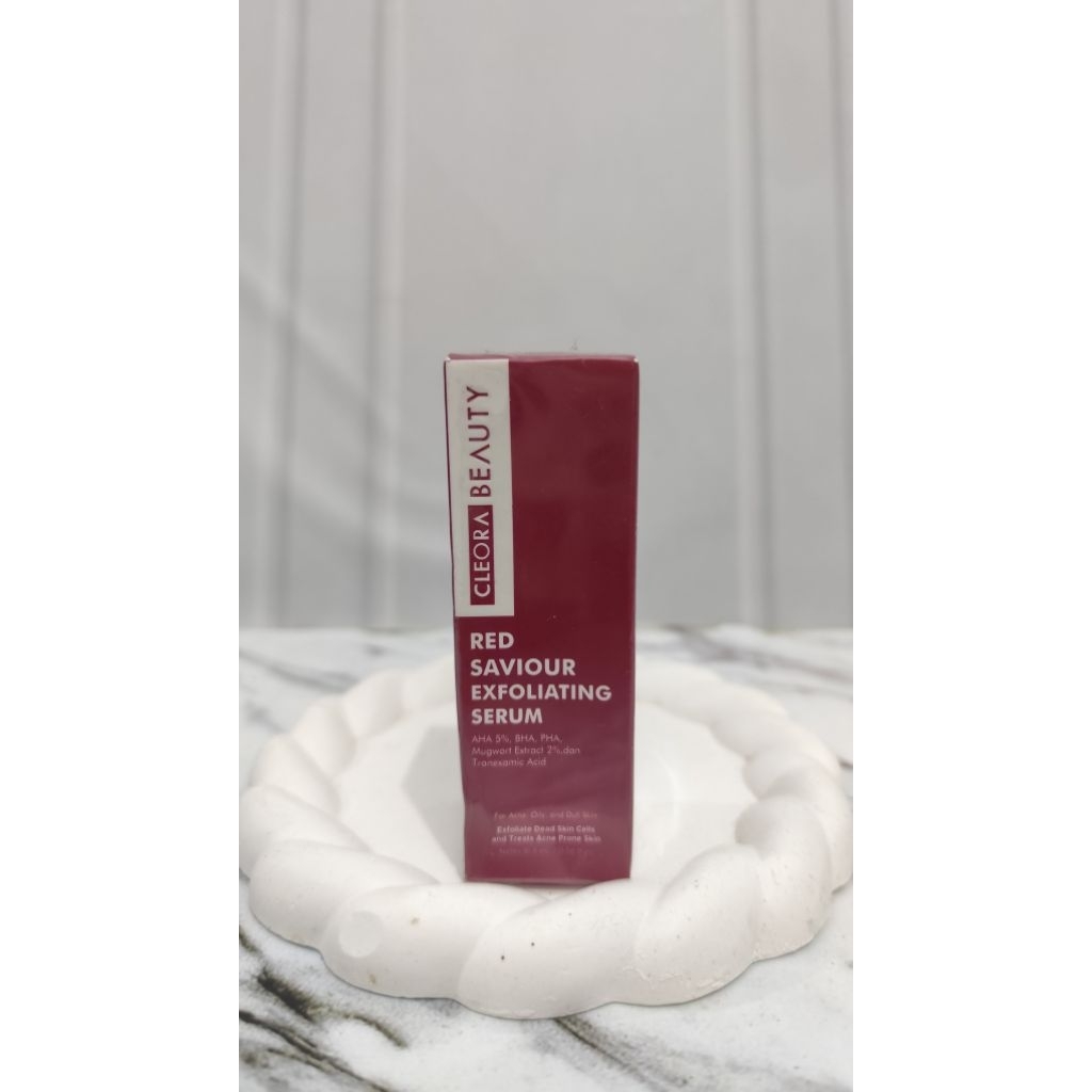 cleora red savior exfoliating serum