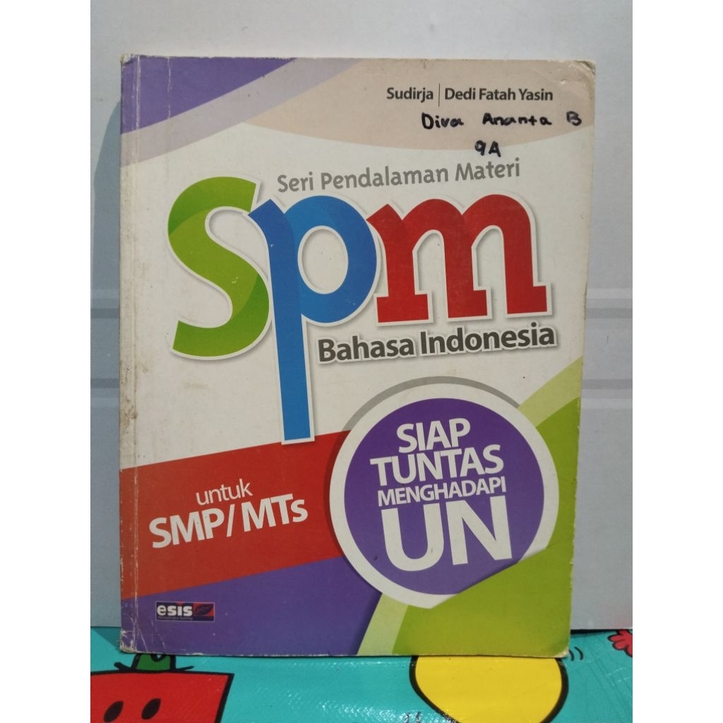 SPM bahasa Indonesia untuk SMP paket ori