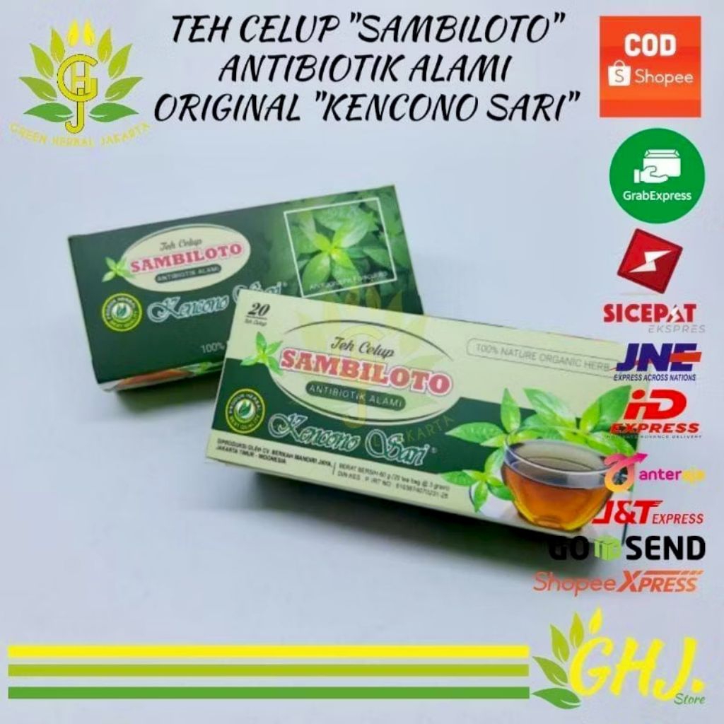 

TEH CELUP SAMBILOTO ANTIBIOTIK ALAMI