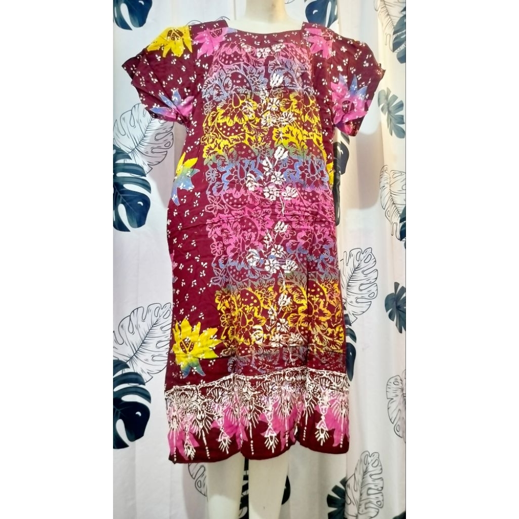 DASTER BATIK SIKAK LD 120 Batik Halus R&M || By Insyira