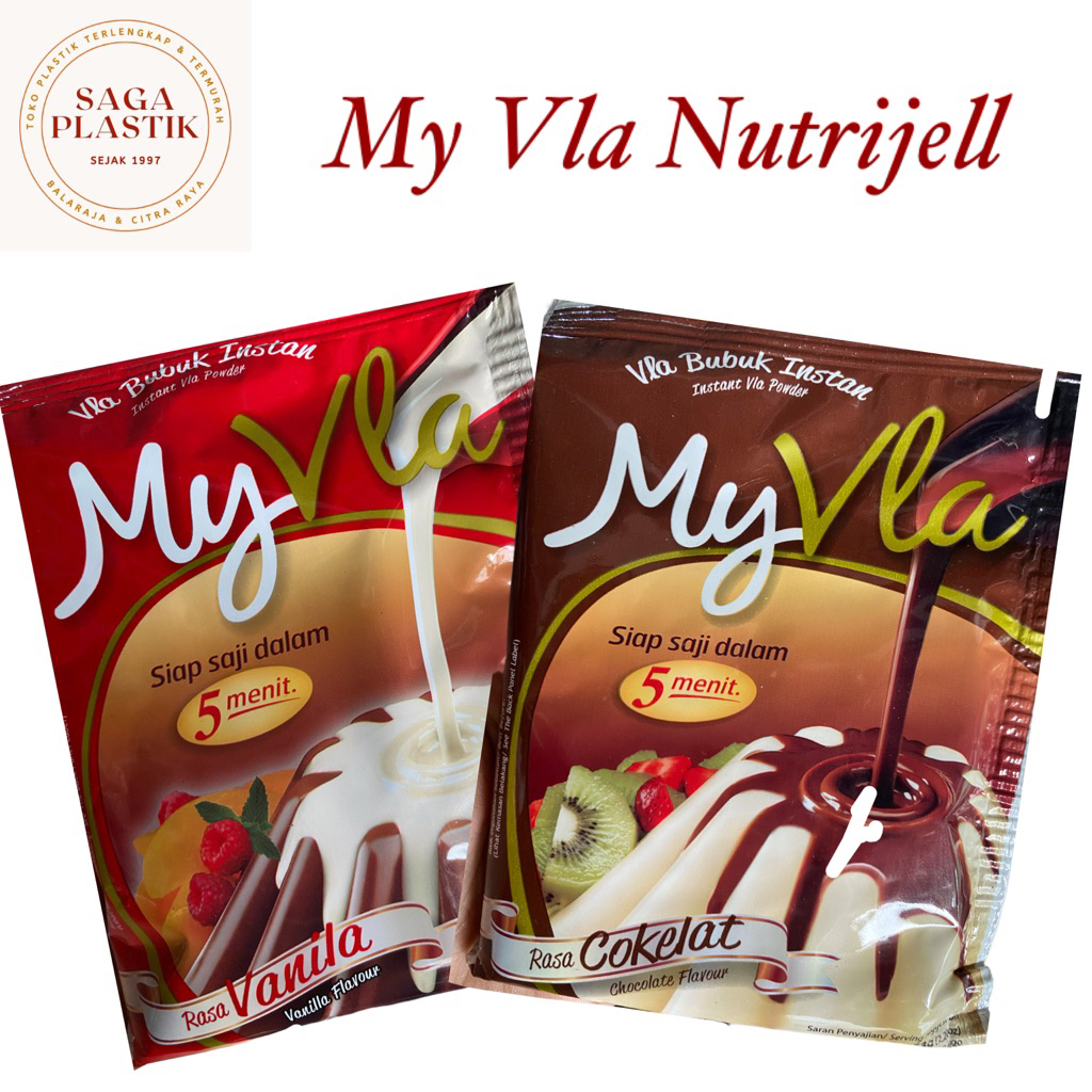 

NUTRIJELL MY VLA VANILA COKLAT 60 GR