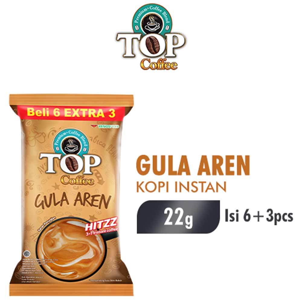 

top coffee gula aren instant 9x22g