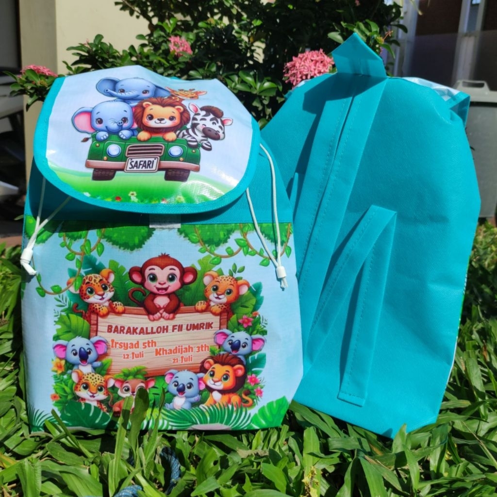 

Ransel Ulang Tahun/Tas Ultah/Goodie Bag Ultah Custom