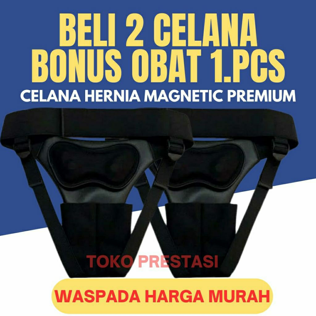 CELANA HERNIA BUTTERFLY ORIGINAL - CELANA HERNIA MAGNETIC - CELANA HERNIA PRIA BONUS OBAT TURUN BERO