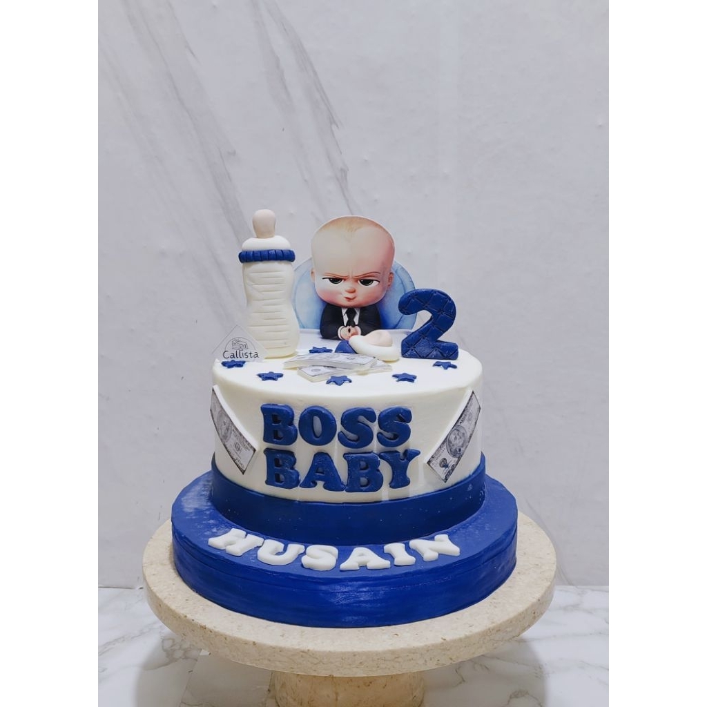 

Cake Ultah Boss Baby / Cake Diameter 20cm/ Cake Ultah Enak