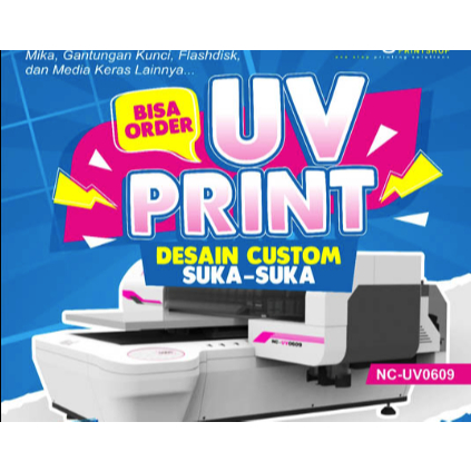 Pesanan Khusus Jasa Print UV bebas Custom