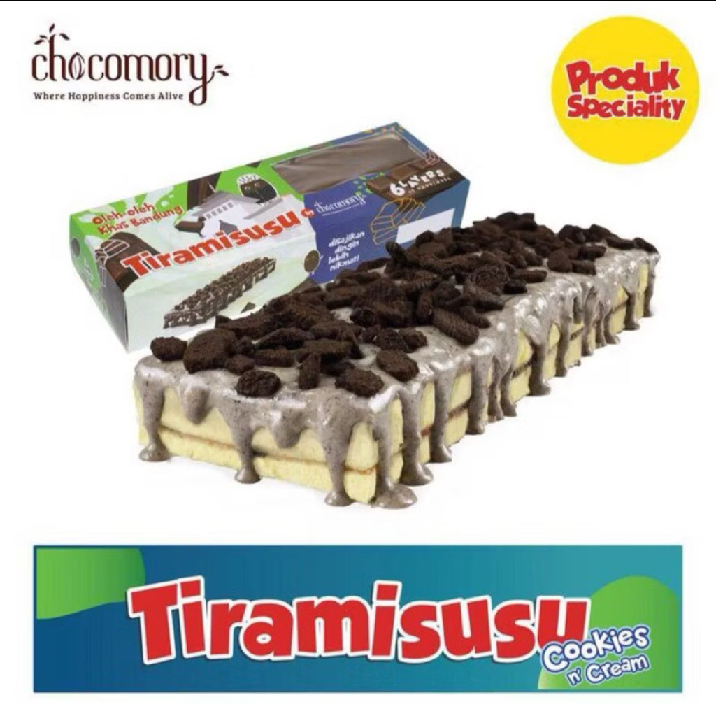 

Tiramisusu Chocomory Bandung || INSTANT SAME DAY (Oleh Oleh Khas Bandung)