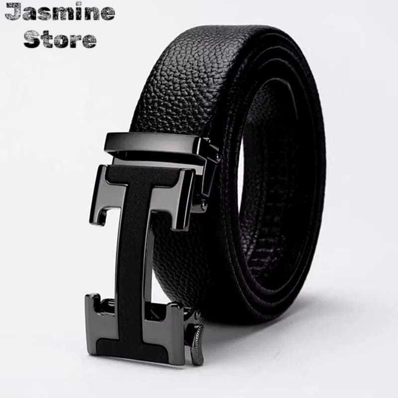 (Cod) Ikat Pinggang Pria Logo H Gesper Kulit Cowok Import Trendy Tali Pinggang belt Terlaris