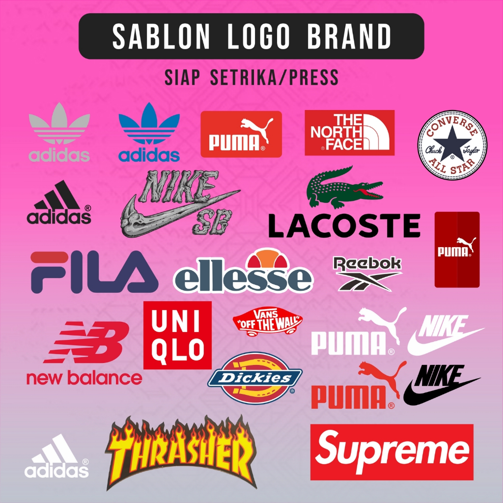 

Sticker Kaos Sablon Setrika DTF Label Nama Kain Baju Bijian Sticker Iron Custom Tulisan Contour Logo
