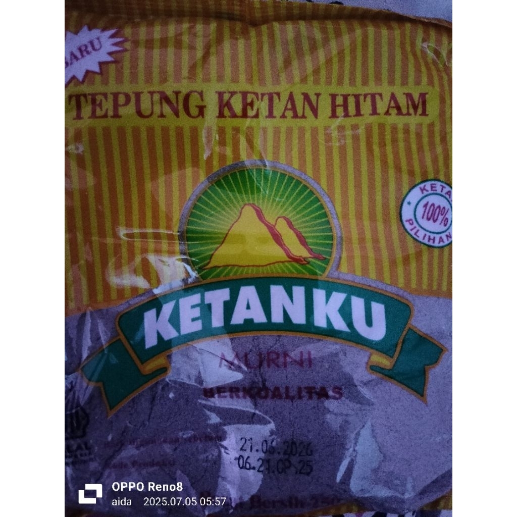 

tepung ketan hitam