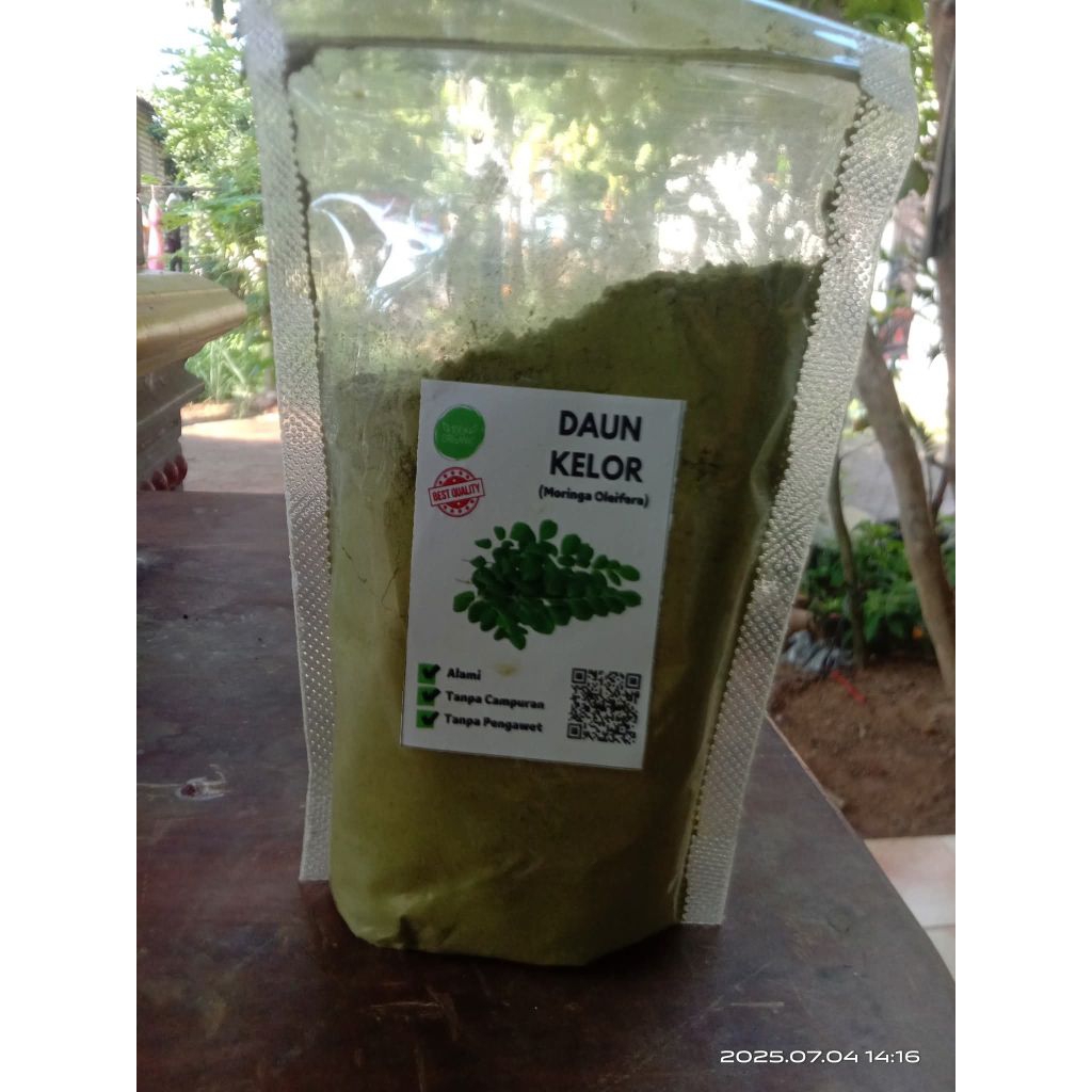 

Hasil Bumi Daun Kelor Moringa Bubuk
