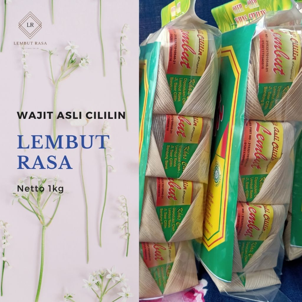 

Lembut Wajit Asli Cililin Kemasan 1KG Cemilan Manis Cemilan Murah Cemilan Enak