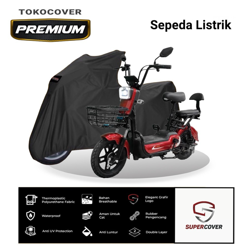Promo Sarung Motor Sepeda Listrik Super Cover Motor Termurah