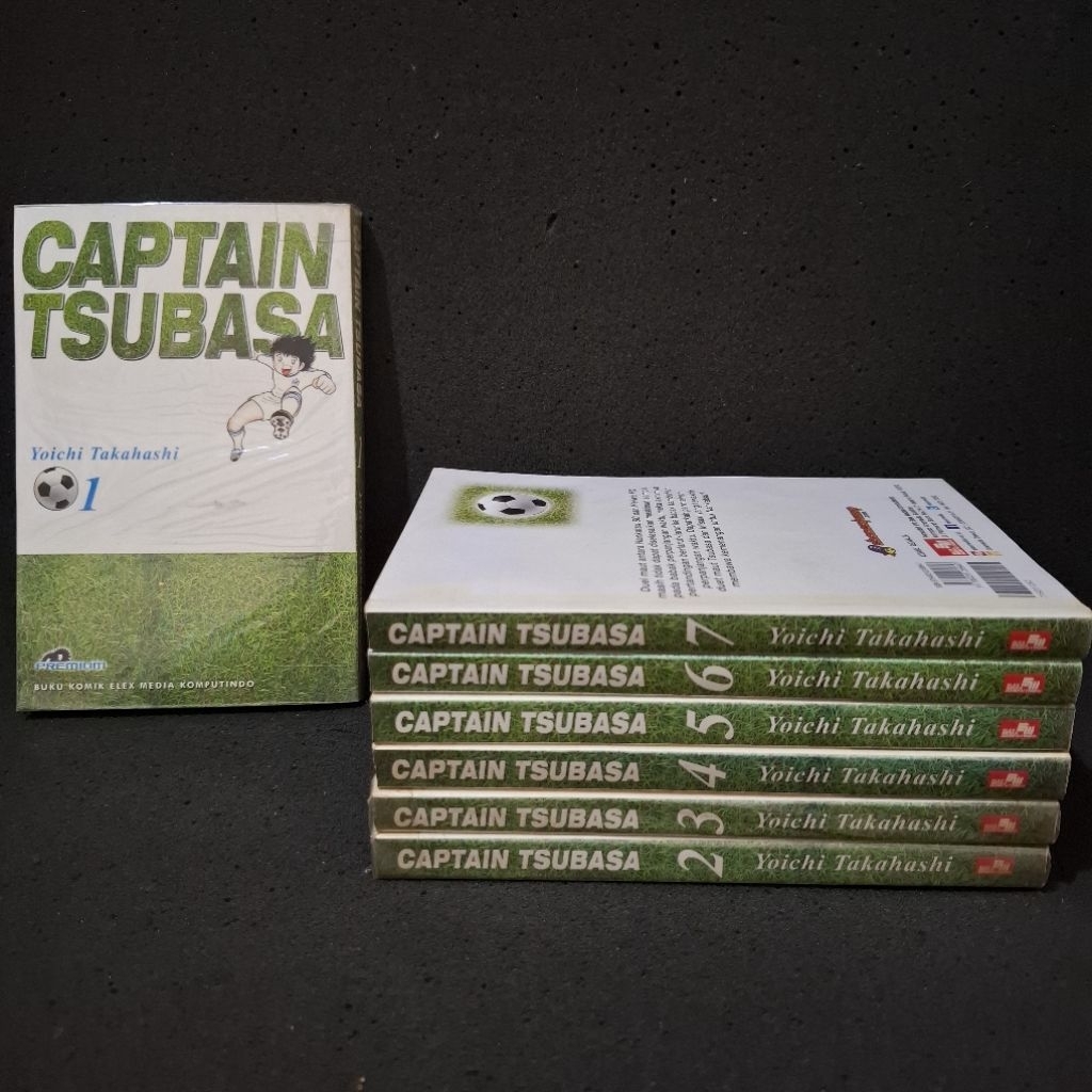 Komik Captain Tsubasa vol 1 - 7 set