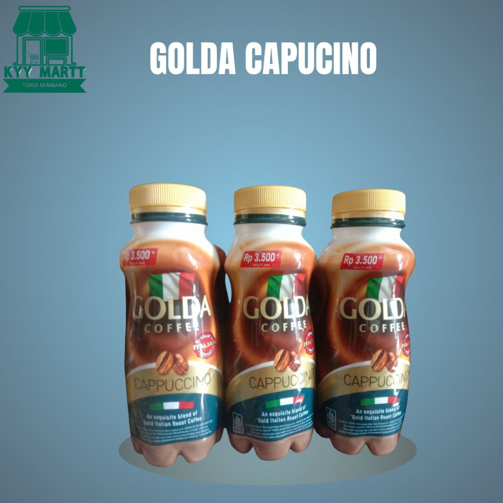

Minuman Golda coffee Capucino/Delco latte - 1krat isi 12pcs