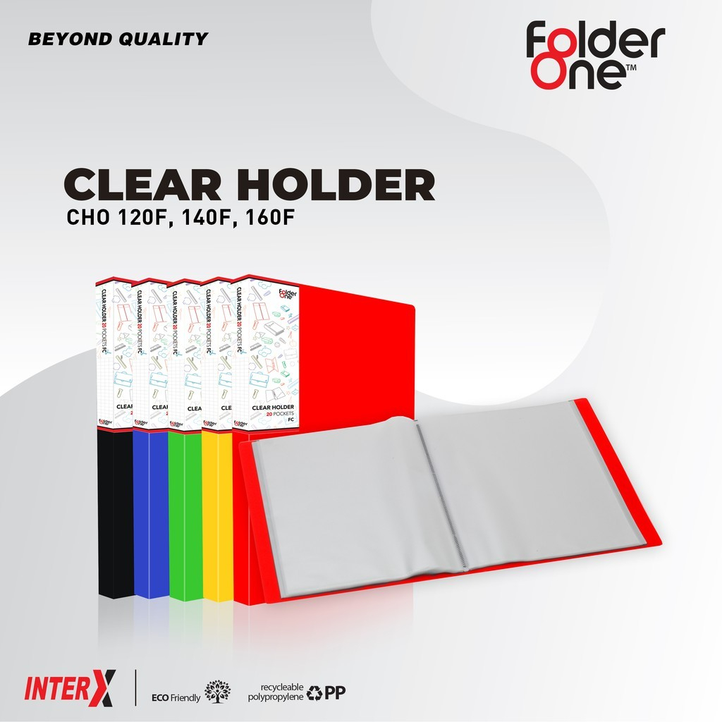 

Clear Holder Folder One / Map Isi Plastik /Map Lembaran / Map Folder isi 20 40 60 lembar