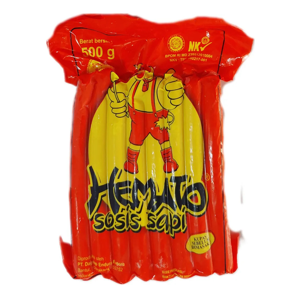 

Hemato Sosis Sapi 500 gram isi 15 pcs