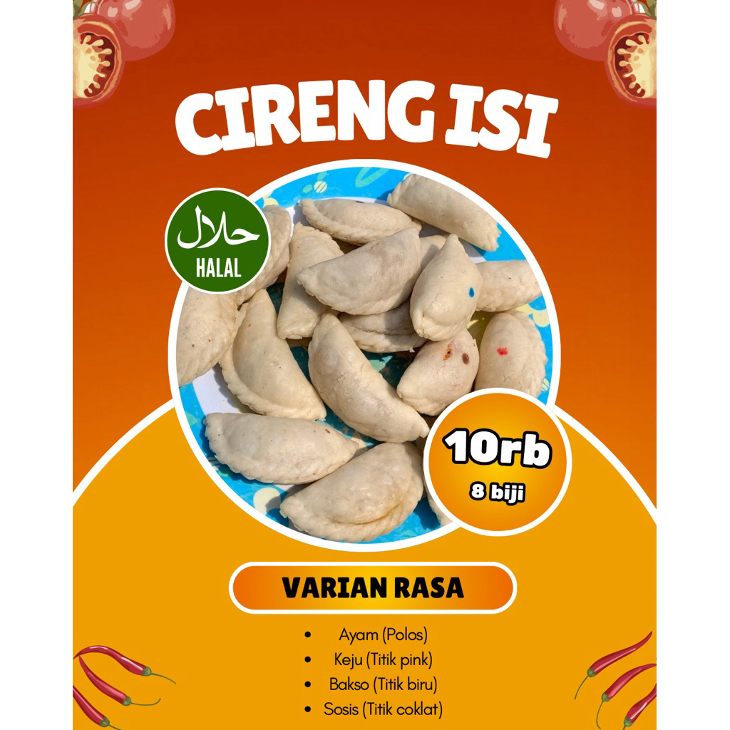 

Cireng Isi Berbagai Varian Rasa