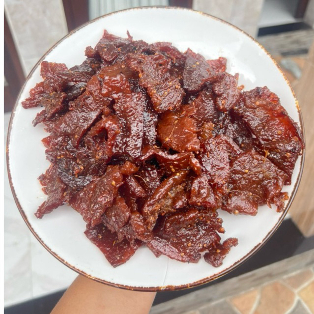 

Oleh-Oleh Khas Bali Dendeng Babi Asli Bali - Mentah atau Matang