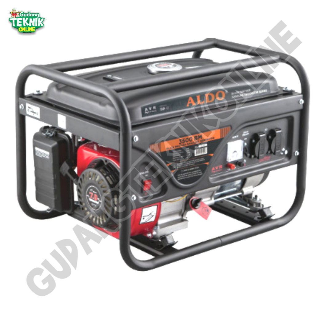 Genset 2200Watt ALDO 3500BM BLACK PANTHER / Power Generator Genset 2200Watt Gasoline Generator 2200 