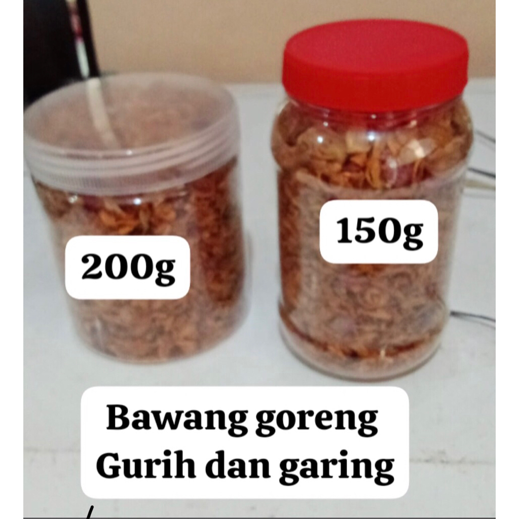 

bawang goreng asli tidak campur kulit 200g