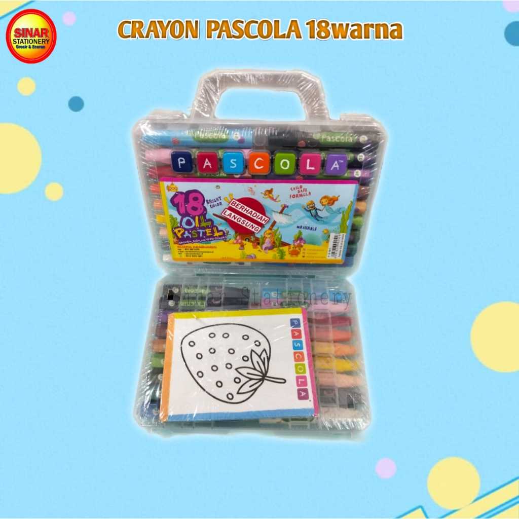 

CRAYON PASCOLA 18 WARNA P-S-18C