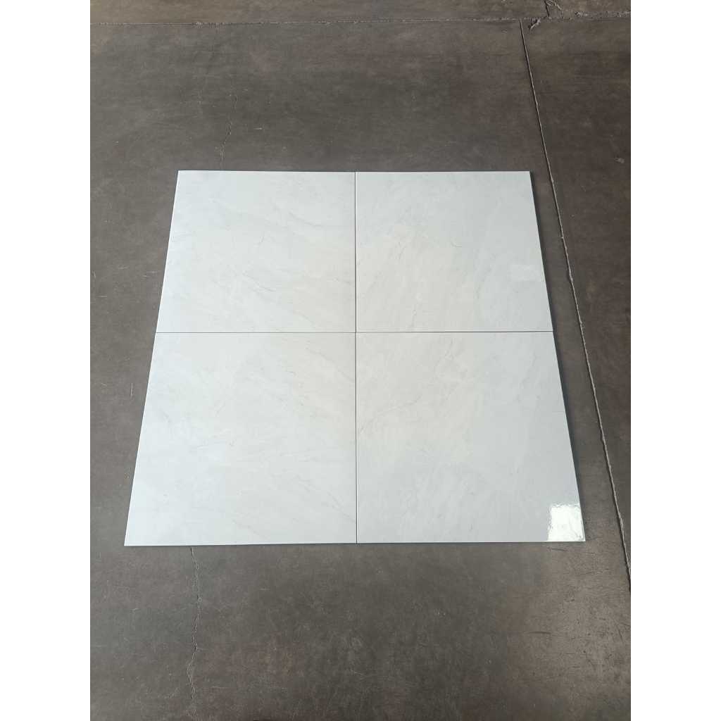 Keramik Lantai Ukuran 60x60 Albania L Grey Keramik Glossy Marble