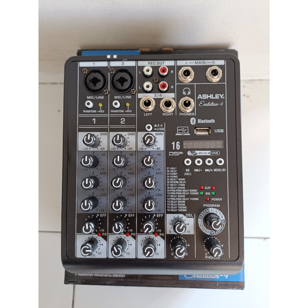 MIXER ASHLEY 4CH EVOLUTION 4
