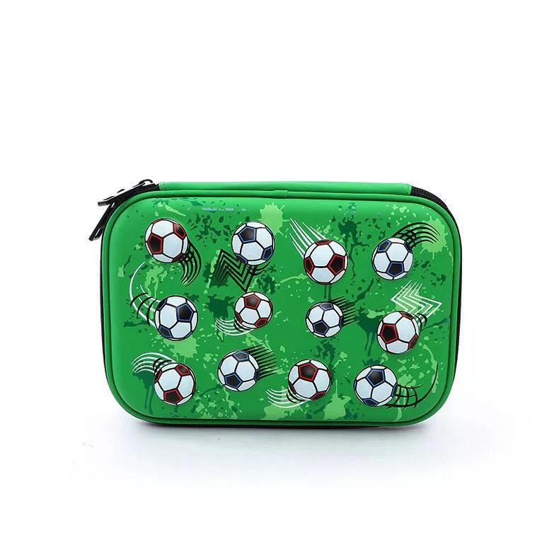

Tempat pensil motif BOLA alat tulis organizer smiggle hardcase waterproof