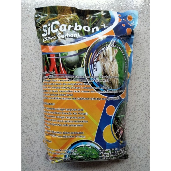 Pupuk Si Carbon+ 1 kg Carbon Silika Asam Humat sicarbon sicarbon+ si carbon