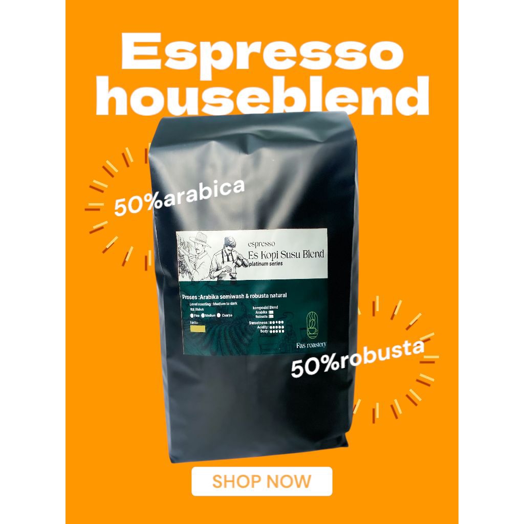 

espresso-houseblend-kopisusublend-50% arabica 50%robusta 1kg