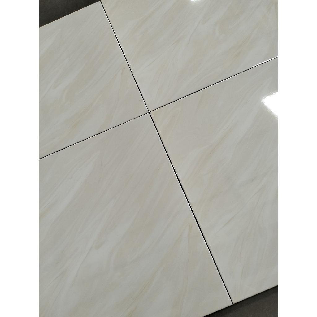 Keramik Lantai Ukuran 50x50 Swedia L Cream Keramik Motif Marble
