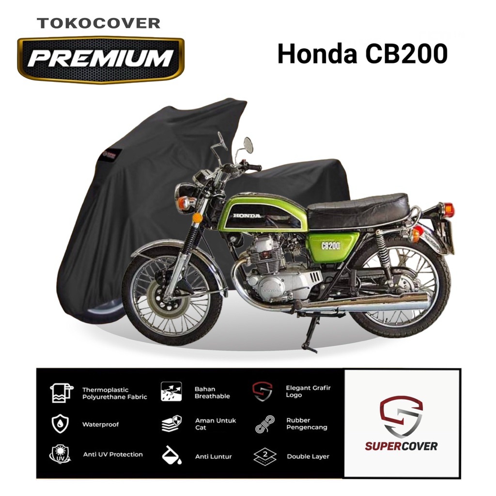Sarung Motor Honda CB200 Super Cover Motor Waterproof