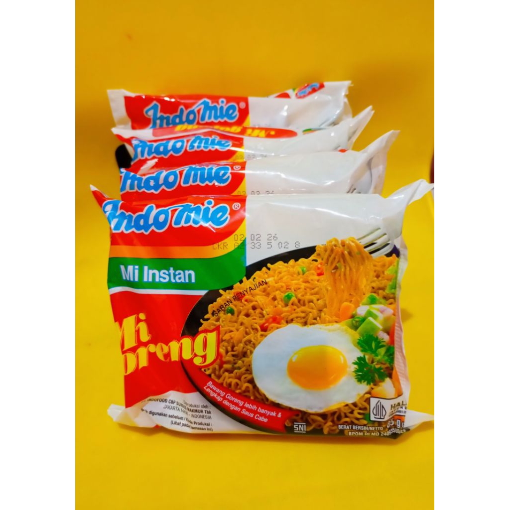 

Indomie goreng 85 g harga 1piece