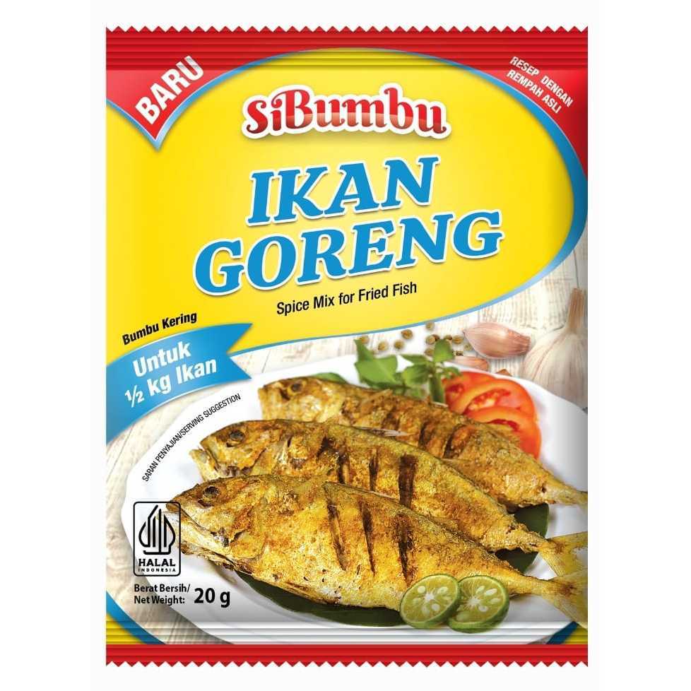 

SiBumbu Bumbu Ikan Goreng 20g Untuk 1/2KG Ikan - Kheiza Frozen
