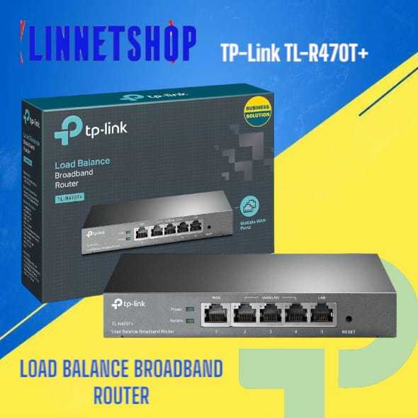 tp-link Load Balance Broadband Router TL-R470T+ (tp-link)