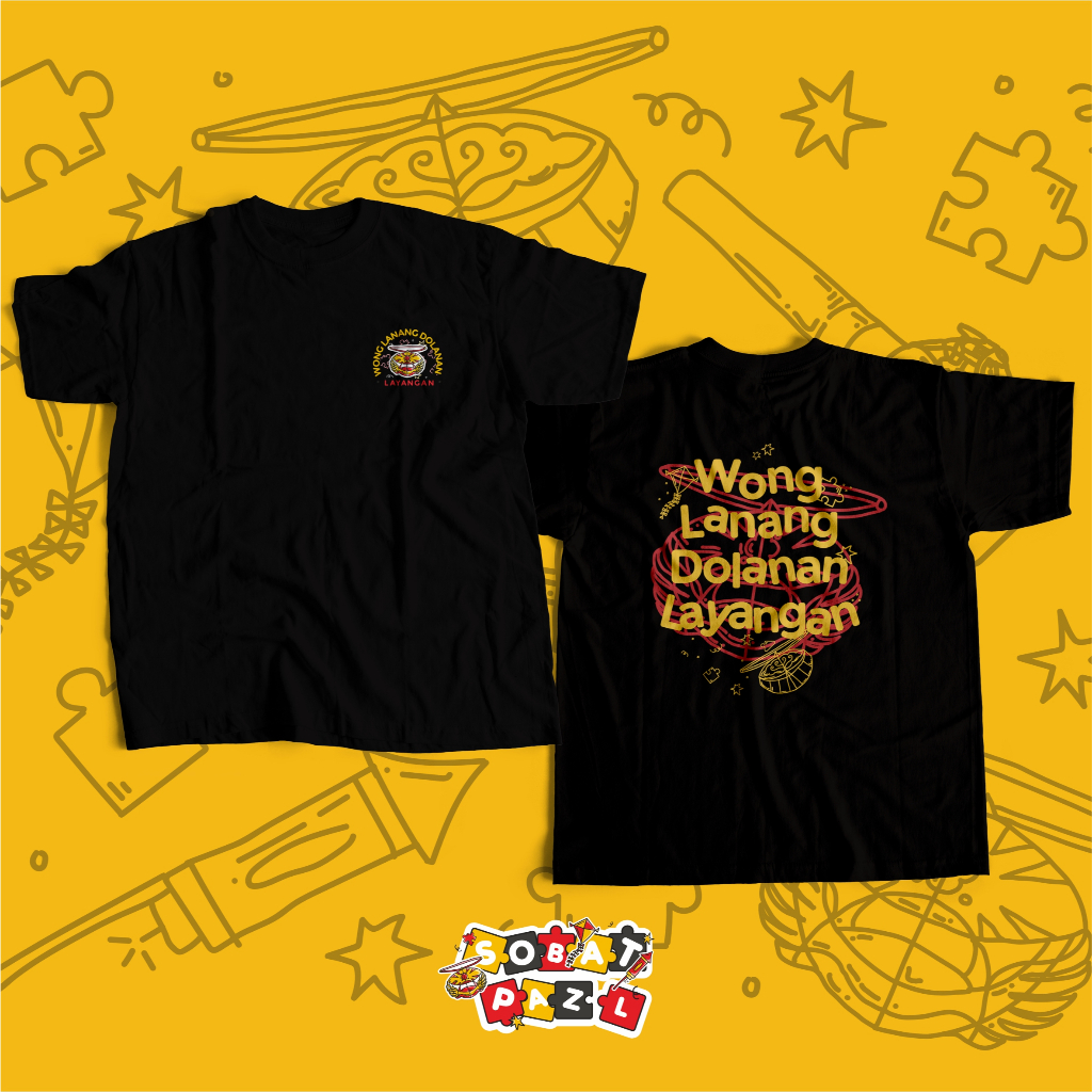 Kaos layangan zulfa lanang - Kaos Zulfa Lanang - Kaos anak dan Dewasa -Bahan Katun Crew Neck - MIX 3