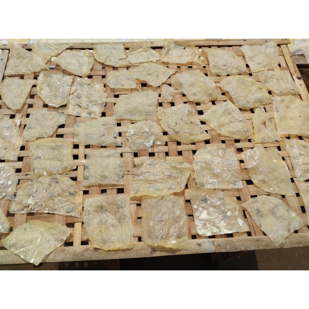 

Opak singkong mentah gurih&asin renyah asli-bogor