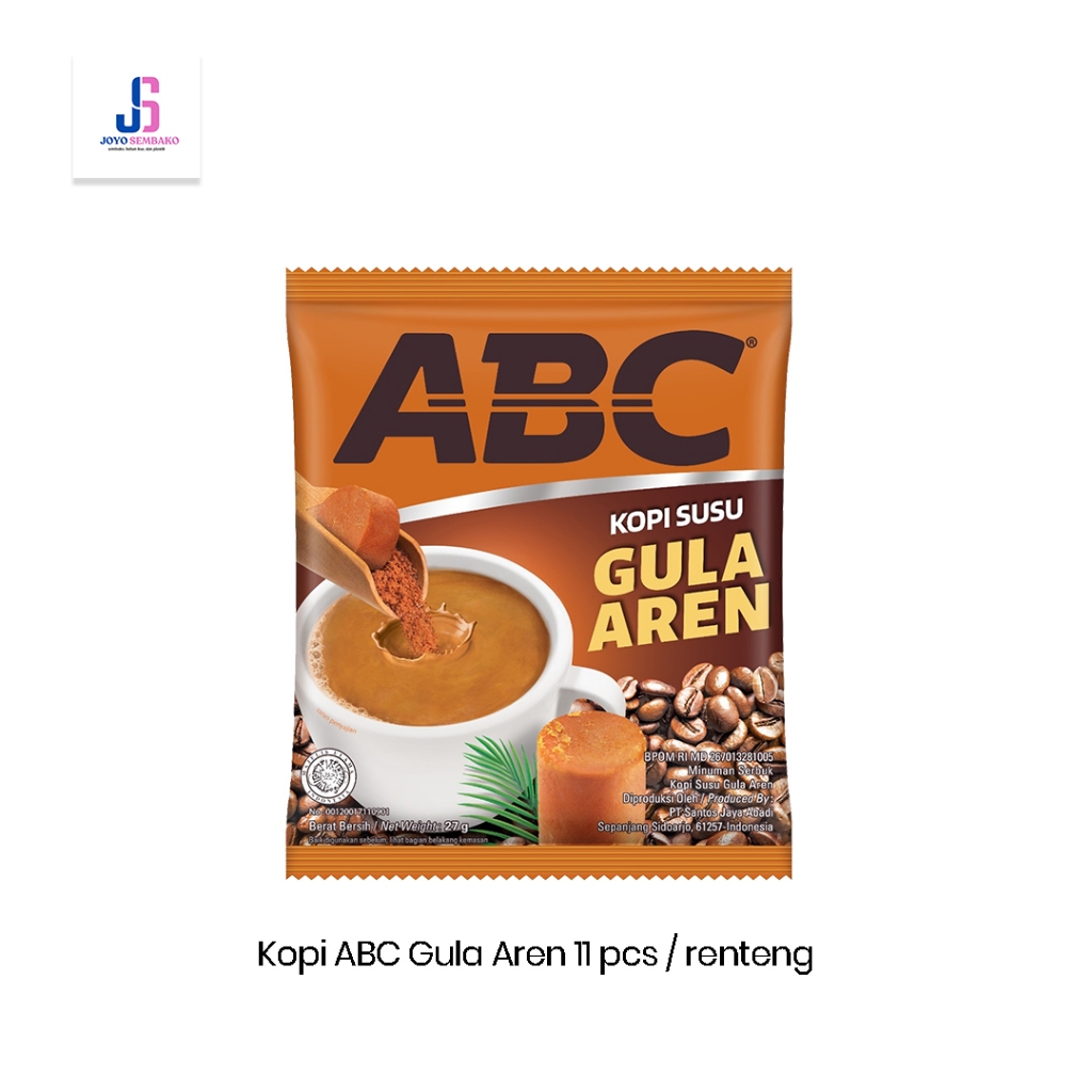 

KOPI ABC GULA AREN 11 PCS