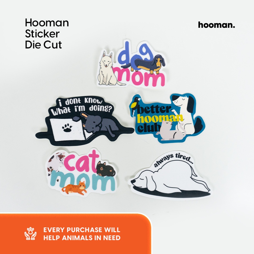 

Hooman Sticker Die Cut - Vol. 2