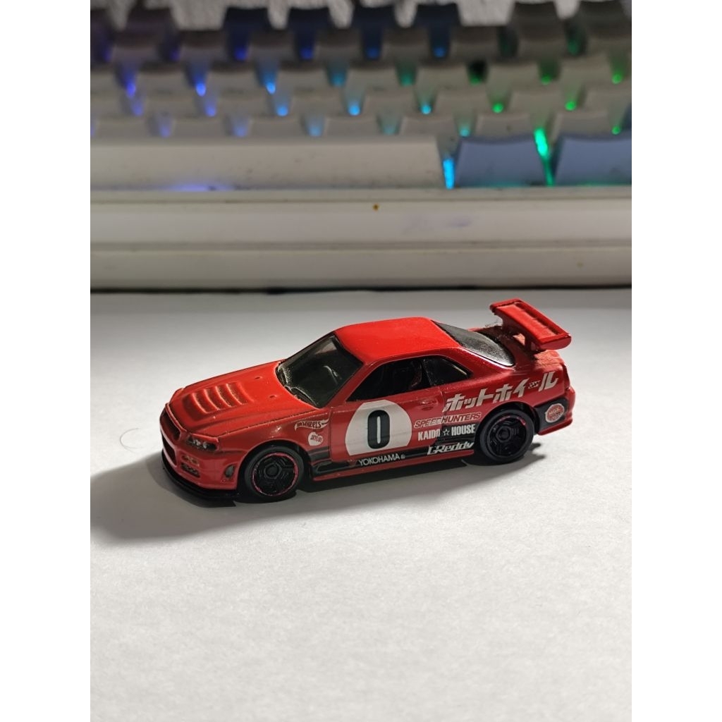 LOOSE - Hotwheels Nissan Skyline GTR R34