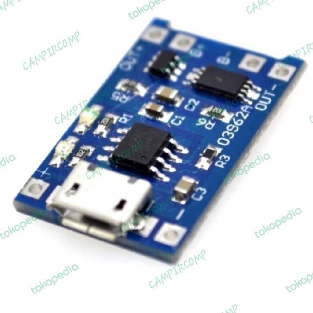 DIY . modul charger tp4056 Protection (versi micro usb)